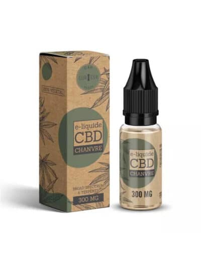 E‑liquide CBD Chanvre 600 mg – flacon 10 ml Broad Spectrum, sans THC